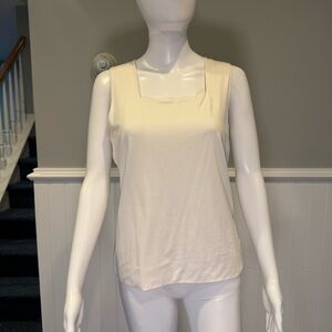 Akris Punto Ivory Sleeveless Top